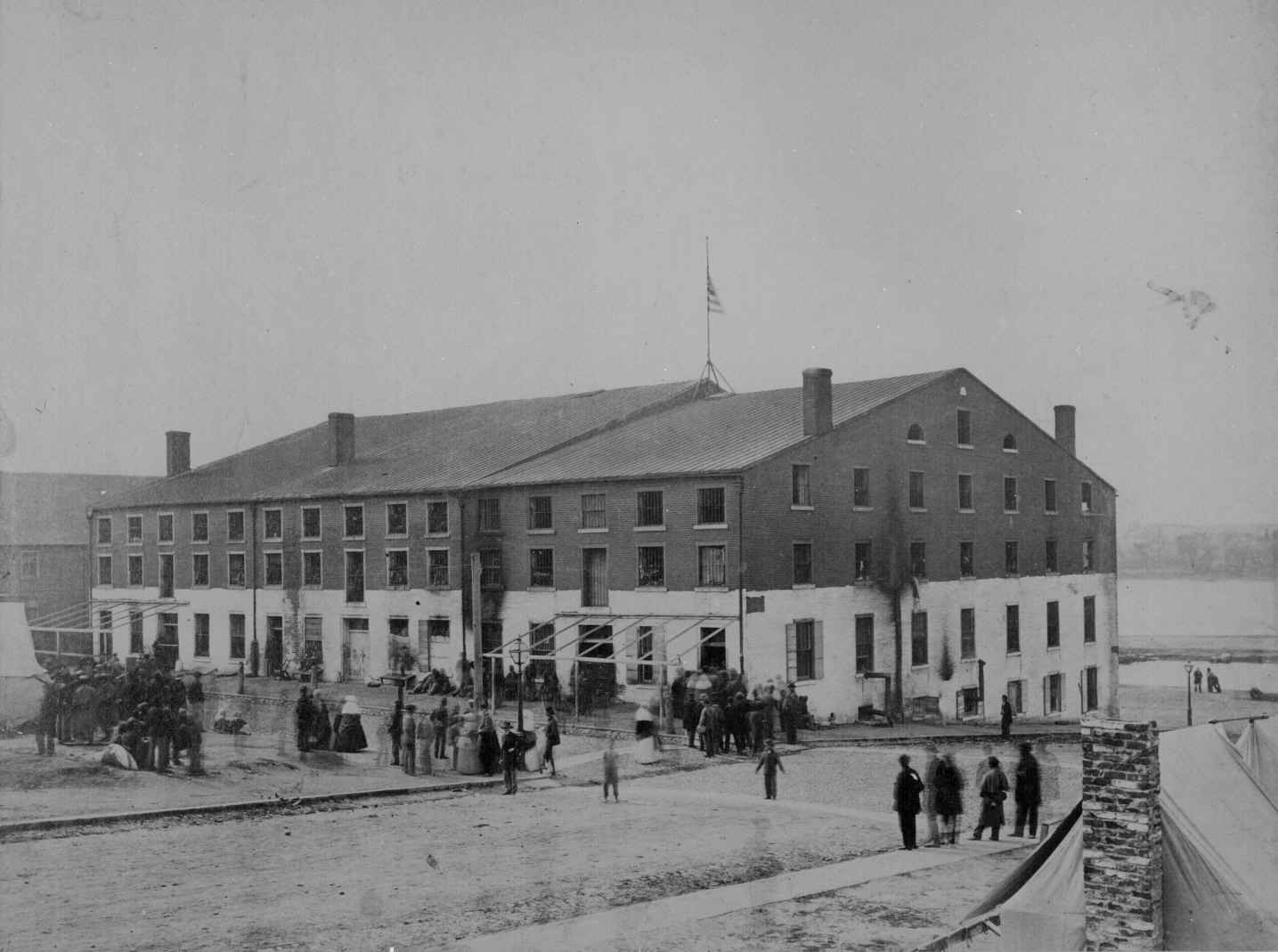 civil war hospital camp in richmond va